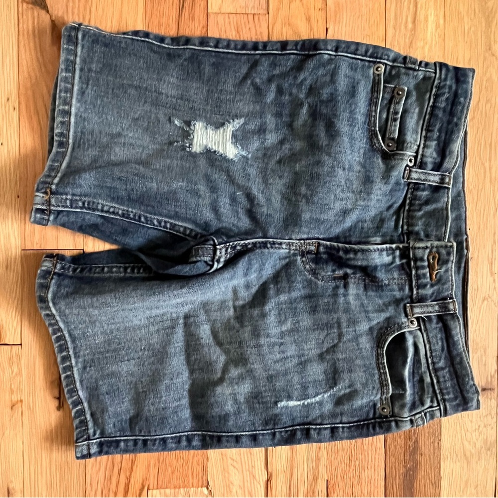 Girls Classic Blue Denim Shorts